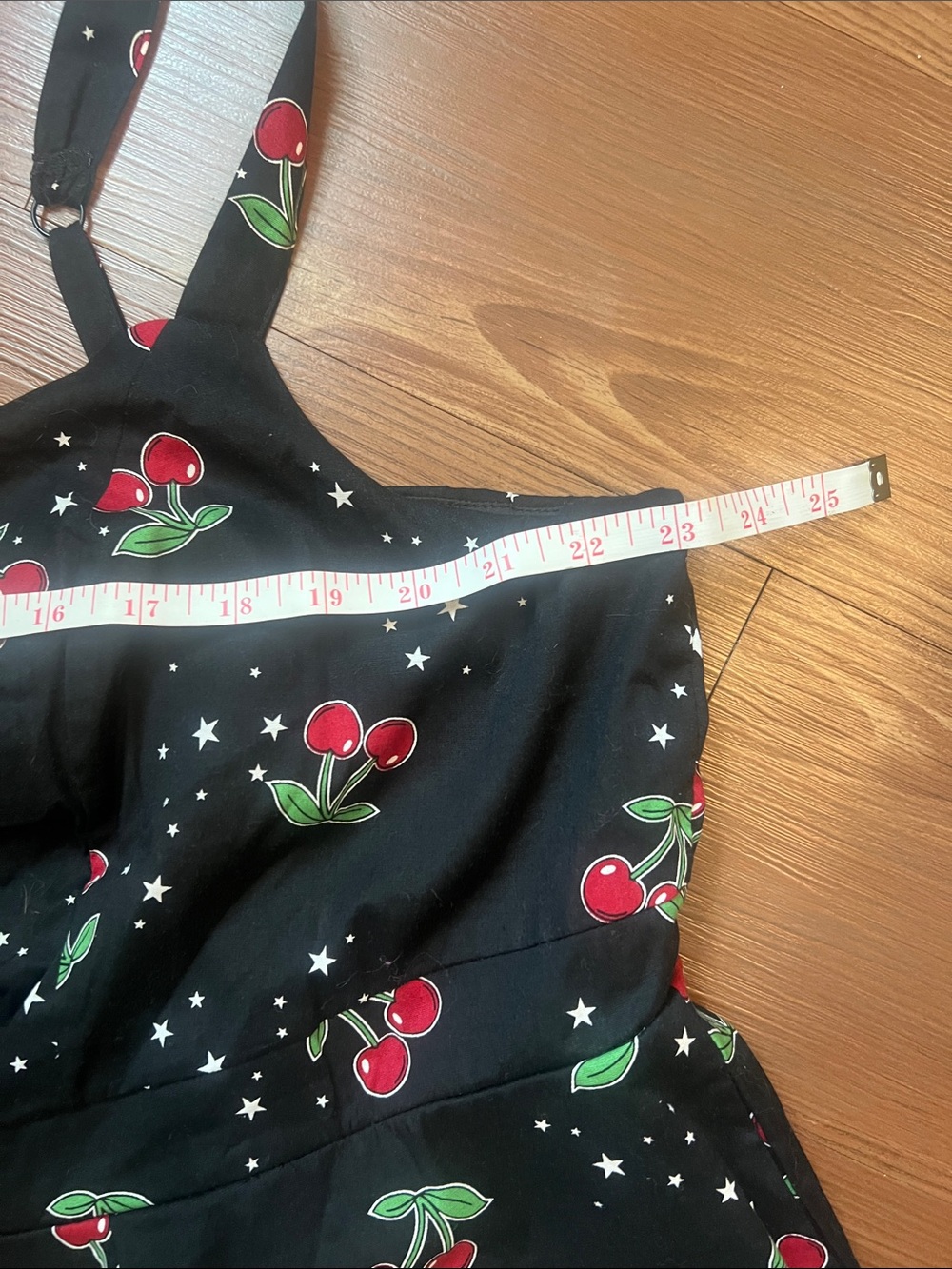torrid Black Cherry-Print Midi Dress - Picture 6 of 14